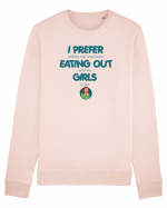 I PREFER EATING OUT (with my) GIRLS Bluză mânecă lungă Unisex Rise