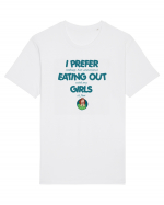 I PREFER EATING OUT (with my) GIRLS Tricou mânecă scurtă Unisex Rocker