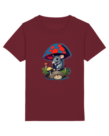 Rozzy the Fungi Rat Burgundy