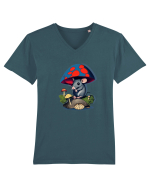 Rozzy the Fungi Rat Tricou mânecă scurtă guler V Bărbat Presenter