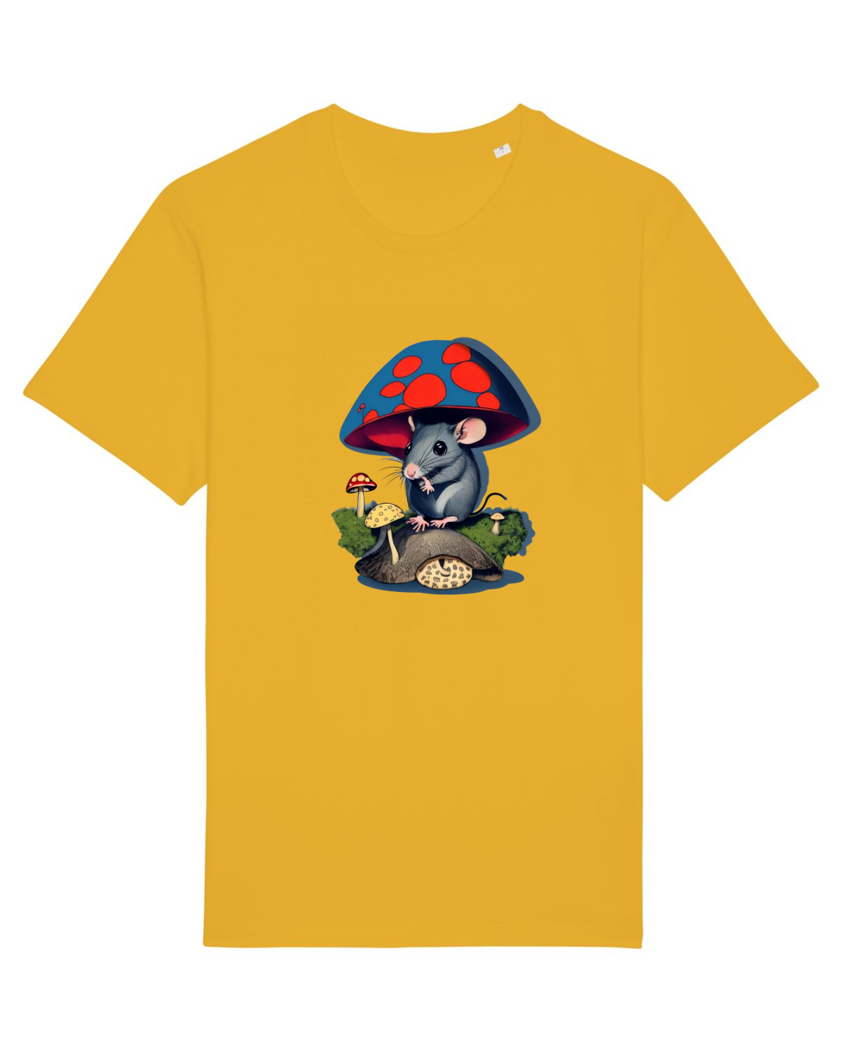 Tricou mânecă scurtă Unisex Rocker Spectra Yellow