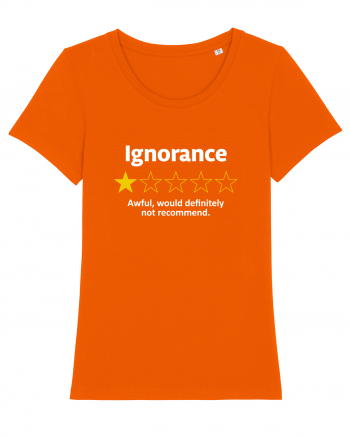 Ignorance Bright Orange