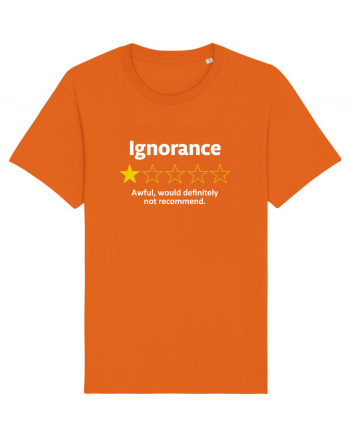 Ignorance Bright Orange