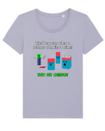 Get charged! Tricou mânecă scurtă guler larg fitted Damă Expresser