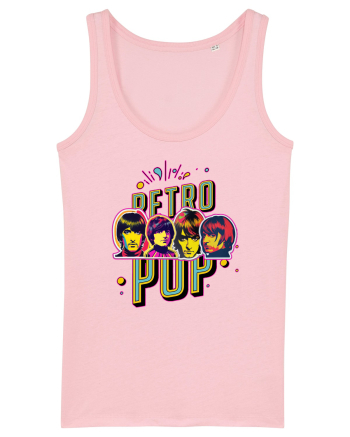 retro pop Cotton Pink