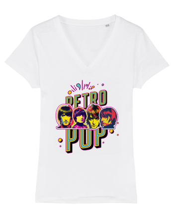 retro pop White