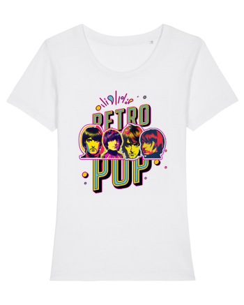 retro pop White