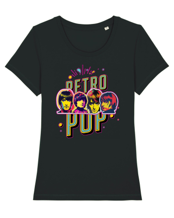 retro pop Black