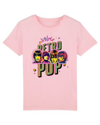 retro pop Cotton Pink