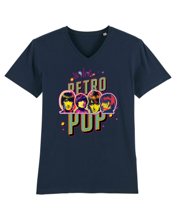 retro pop French Navy