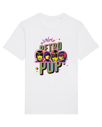 retro pop White