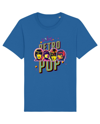 retro pop Royal Blue