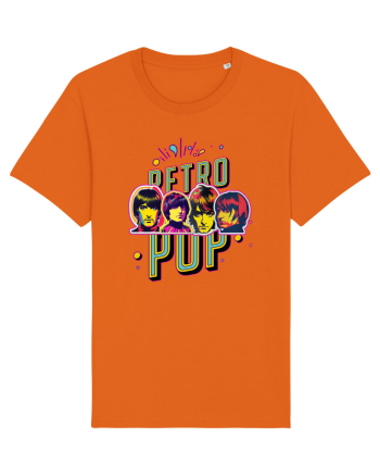 retro pop Bright Orange