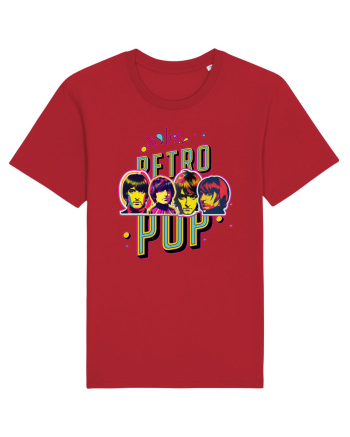 retro pop Red