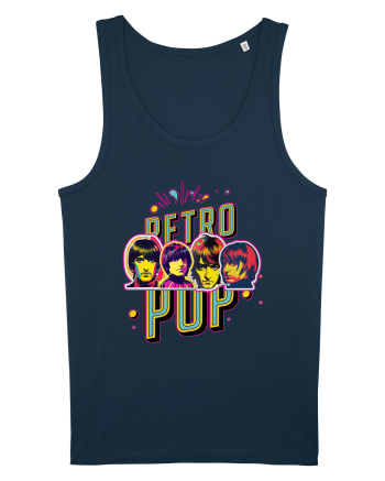 retro pop Navy