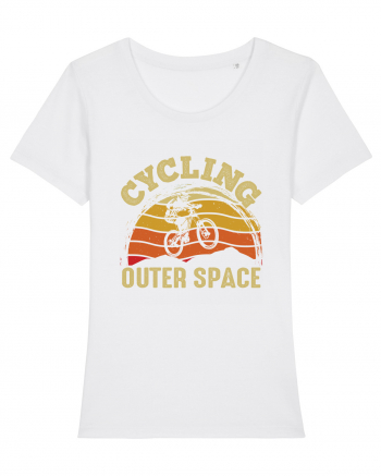 Cycling Outer Space White