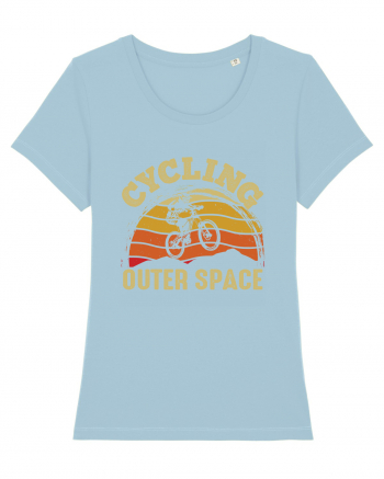 Cycling Outer Space Sky Blue