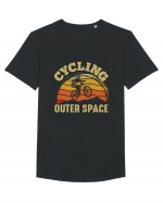 Cycling Outer Space Tricou mânecă scurtă guler larg Bărbat Skater