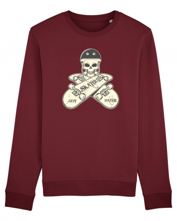 SKATER NOT HATER Burgundy