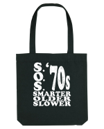 S.O.S. Slower Older Smarter '70s Sacoșă textilă