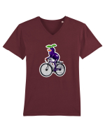 eggbike Tricou mânecă scurtă guler V Bărbat Presenter