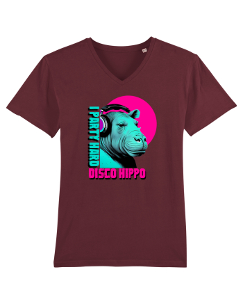disco hippo Burgundy