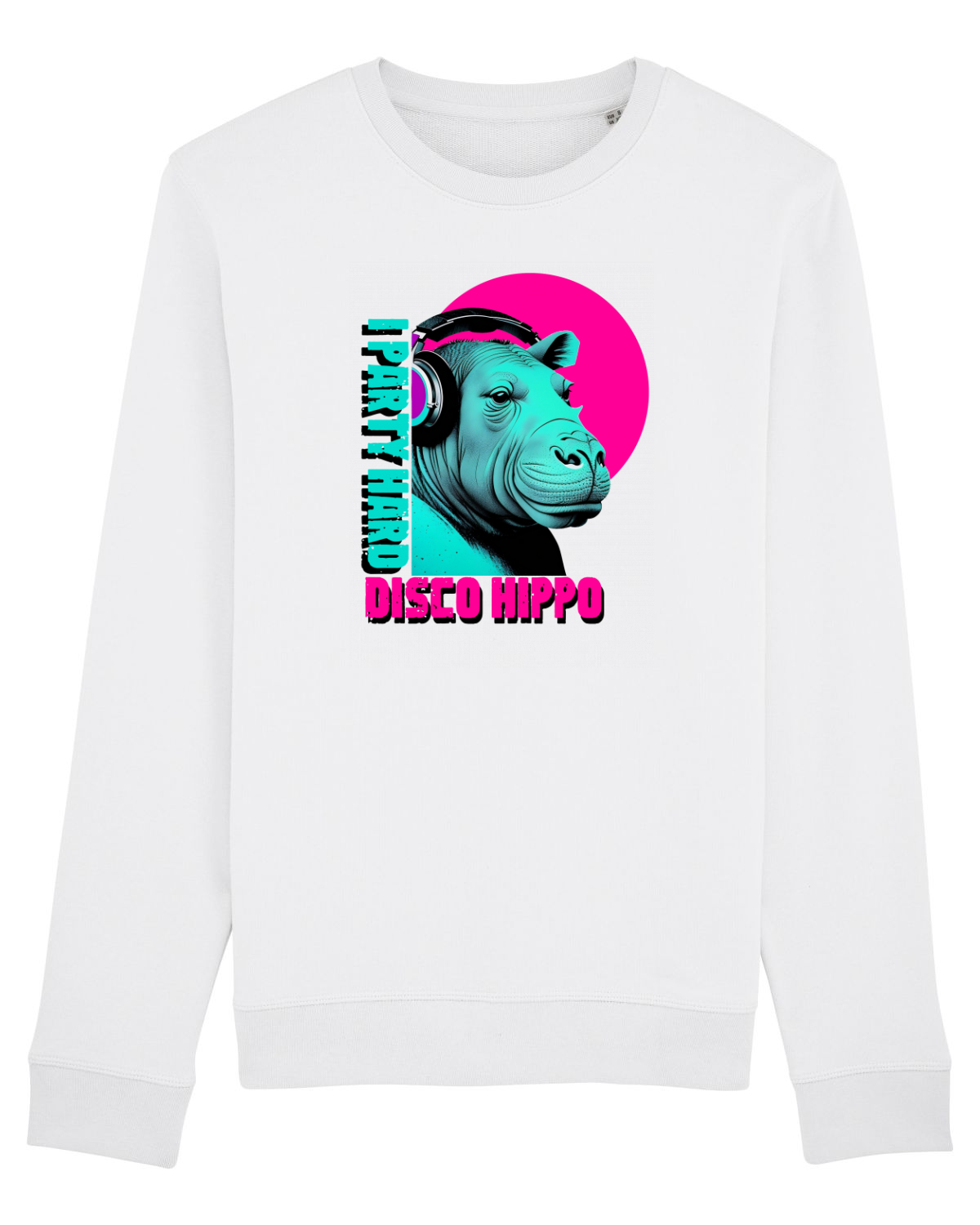 Bluză mânecă lungă Unisex Rise White
