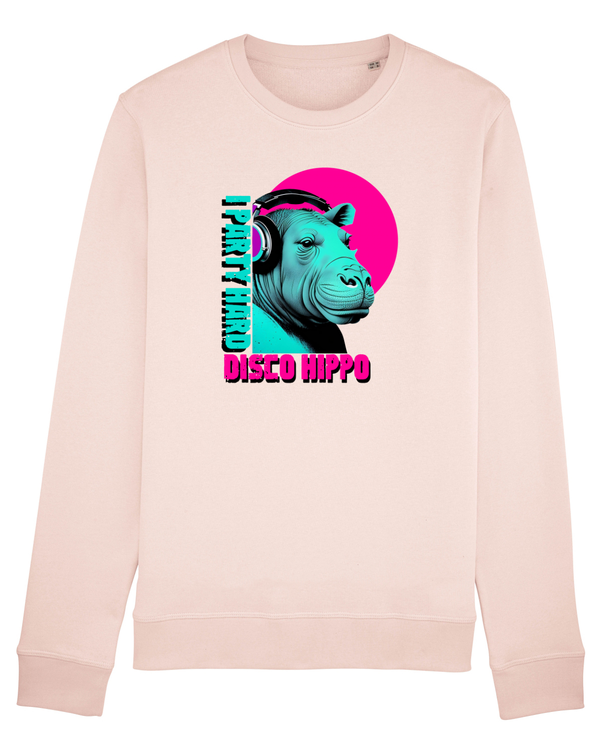 Bluză mânecă lungă Unisex Rise Candy Pink