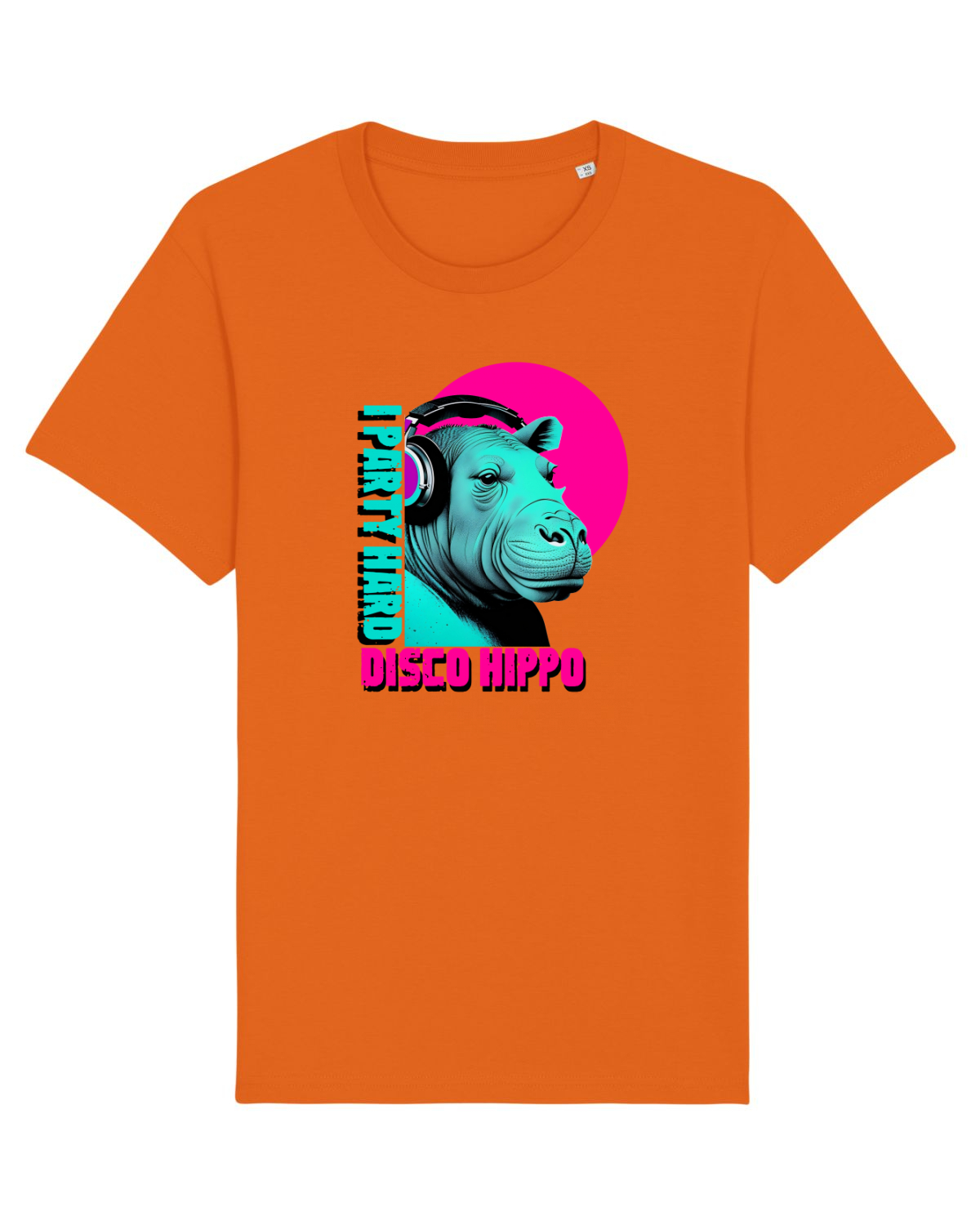 Tricou mânecă scurtă Unisex Rocker Bright Orange