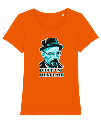 cook on first date Bright Orange