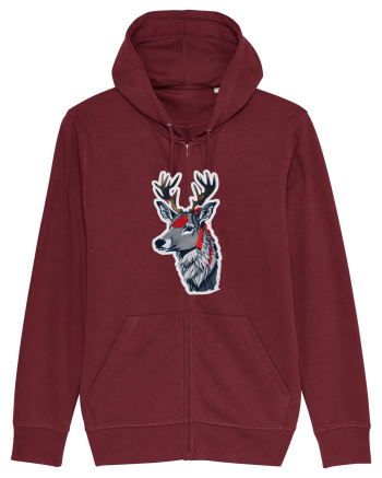 hunter reindeer Burgundy