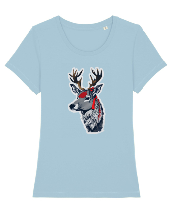 hunter reindeer Sky Blue