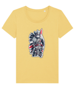 indian joe Tricou mânecă scurtă guler larg fitted Damă Expresser