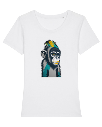 monkey pop White