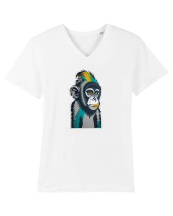monkey pop White