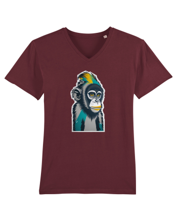 monkey pop Burgundy