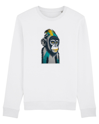 monkey pop White