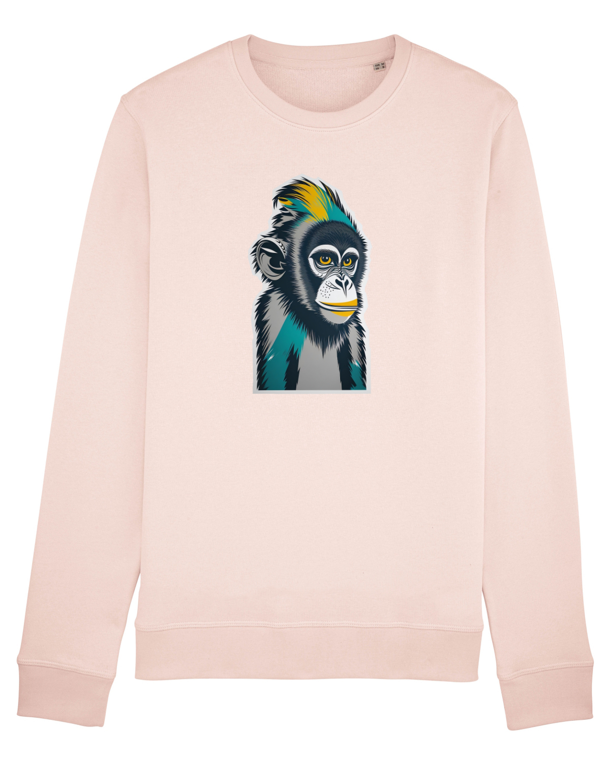 Bluză mânecă lungă Unisex Rise Candy Pink