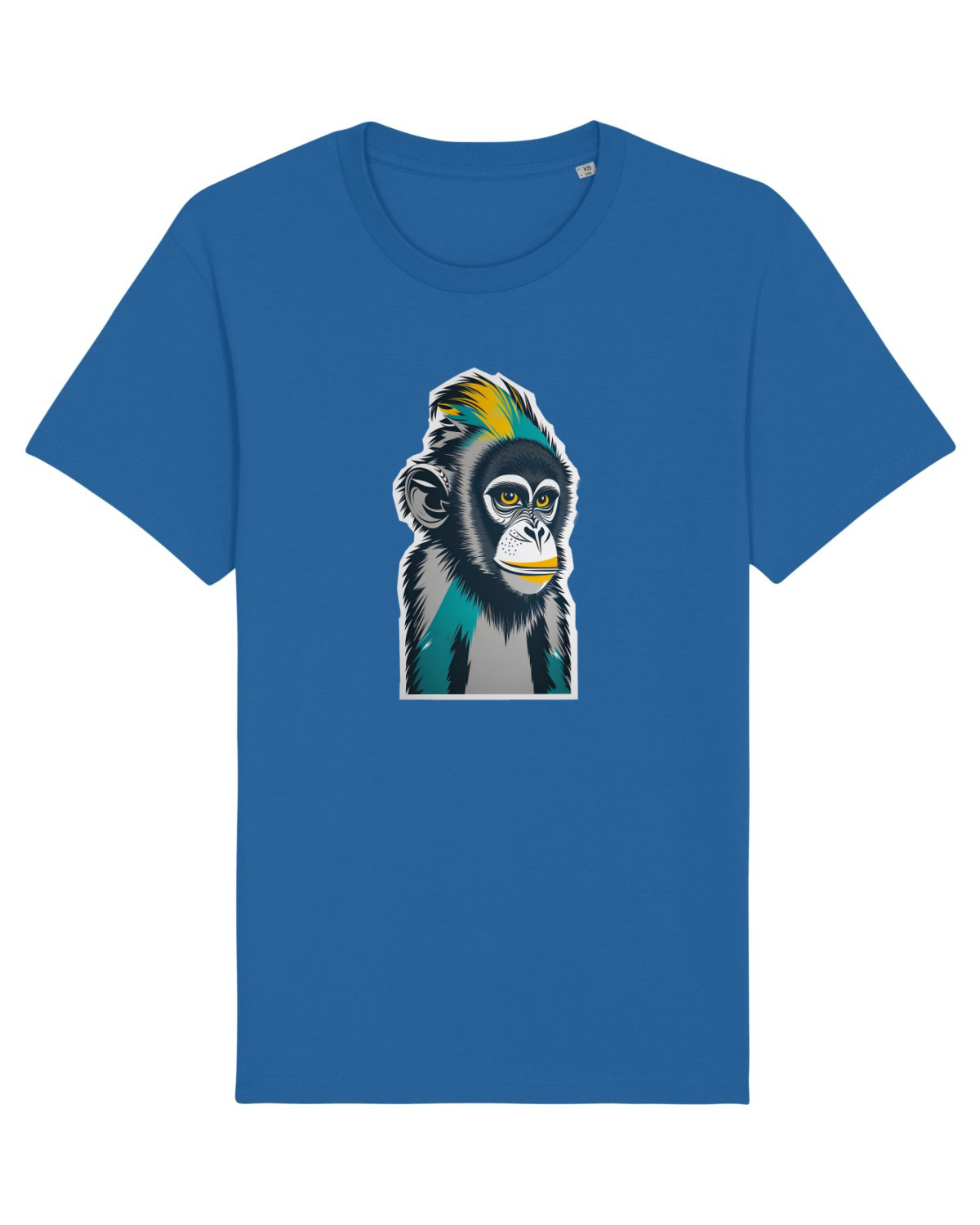 Tricou mânecă scurtă Unisex Rocker Royal Blue