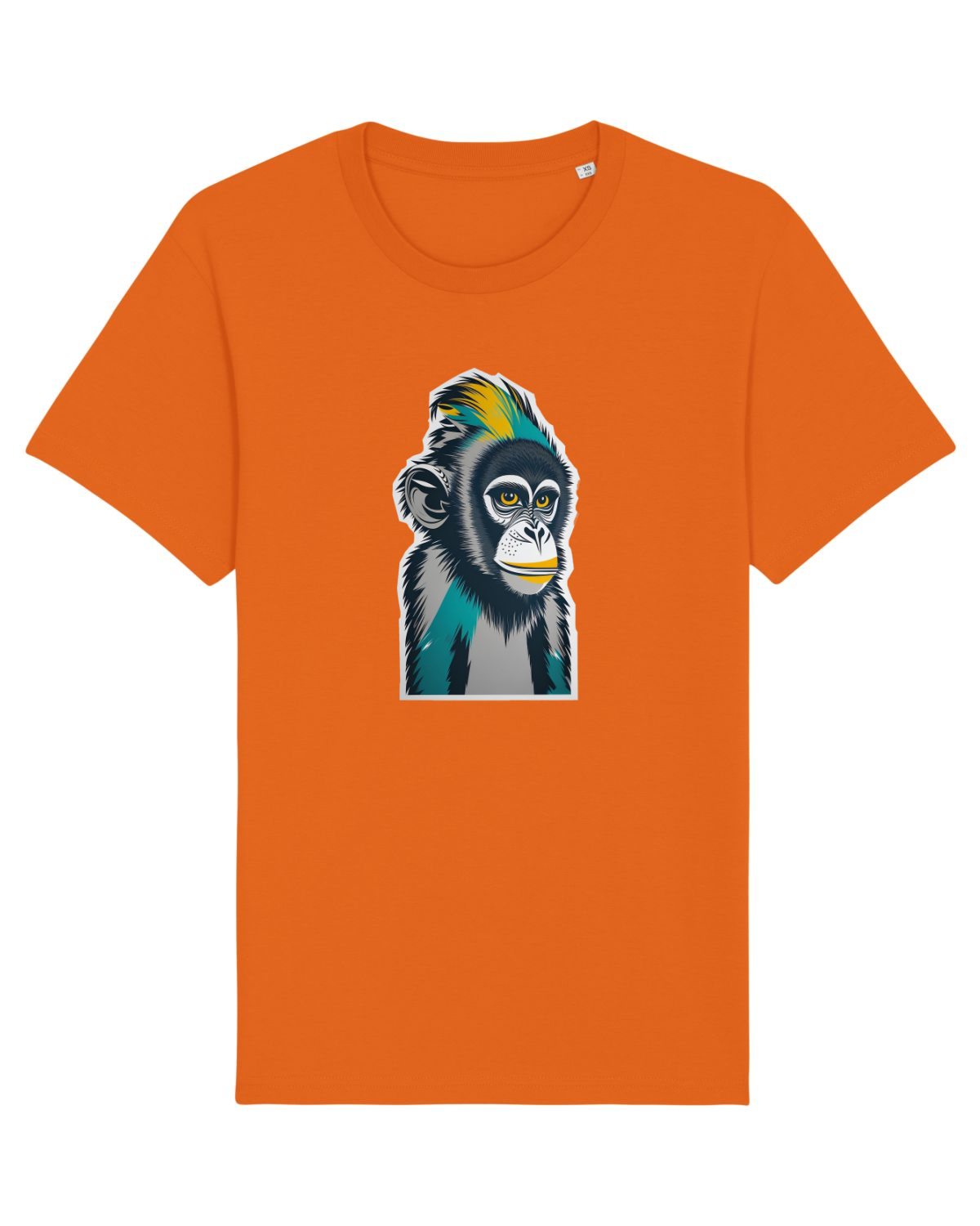 Tricou mânecă scurtă Unisex Rocker Bright Orange