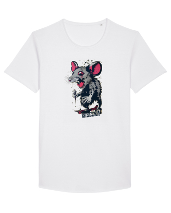 crazy rat White