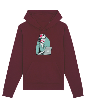 apple mom Burgundy