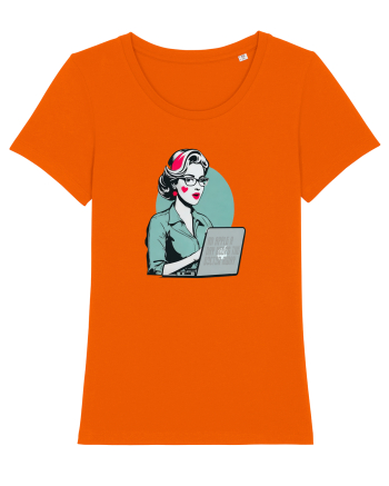 apple mom Bright Orange