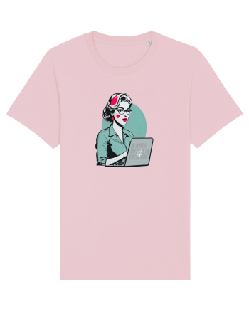 apple mom Cotton Pink
