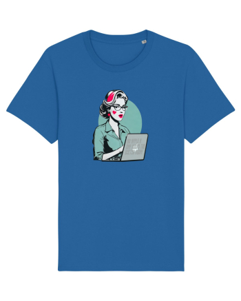 apple mom Royal Blue