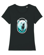 raged polar bear Tricou mânecă scurtă guler larg fitted Damă Expresser