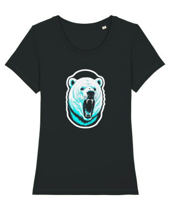 raged polar bear Black