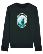 raged polar bear Bluză mânecă lungă Unisex Rise