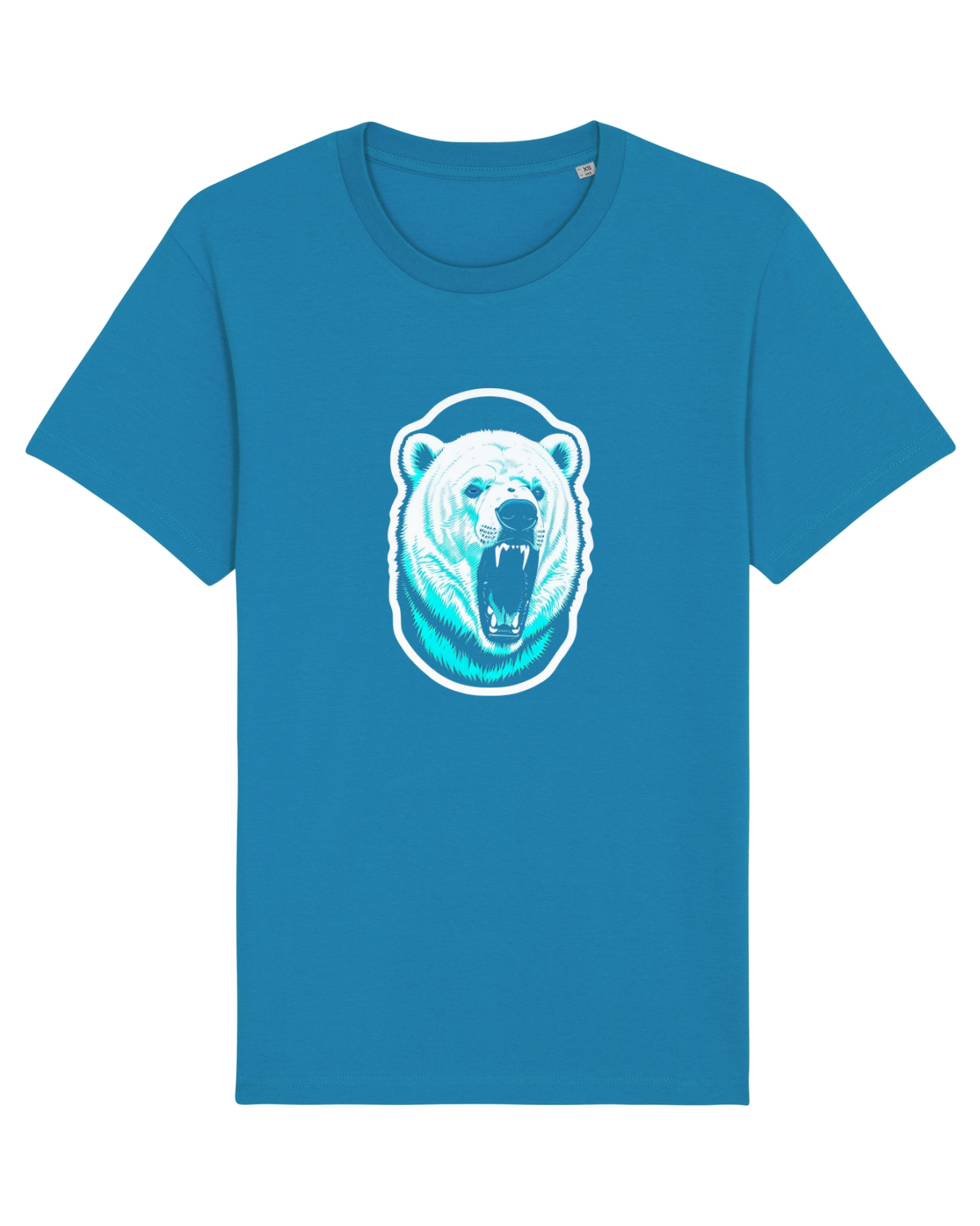 Tricou mânecă scurtă Unisex Rocker Azur