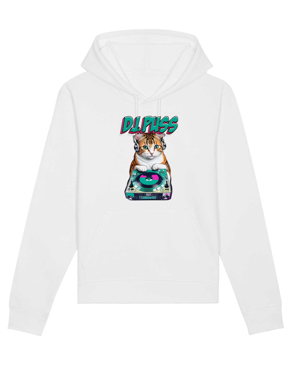 Hanorac Unisex Drummer White